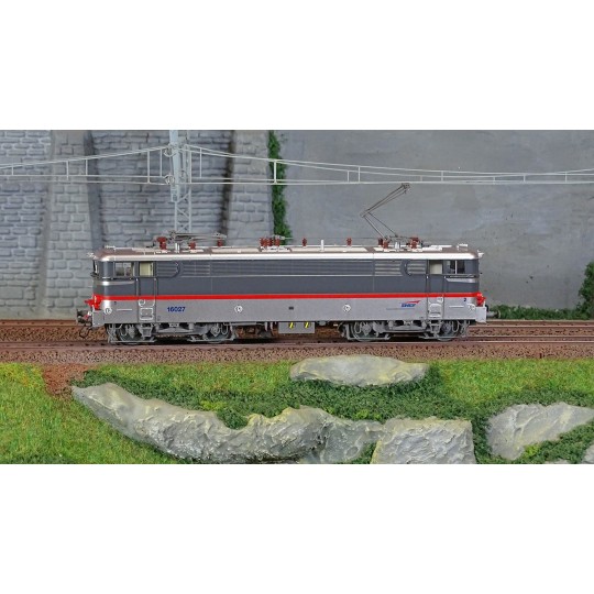 MB-200-Ree Modeles MB200 Electric Locomotive BB 16027, Multiservice, Acheres