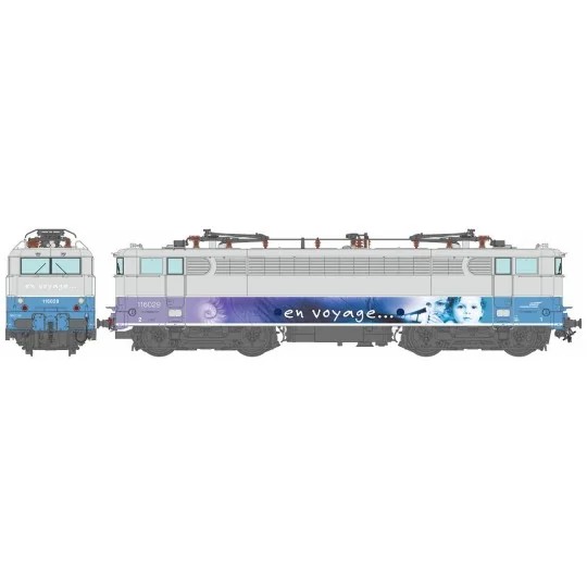 Ree Modeles MB201 BB 16029 Electric Locomotive, En Voyage, Acheres MB-201-Ree Modeles MB201 BB 16029 Electric Locomotive, En Voyage, Acheres