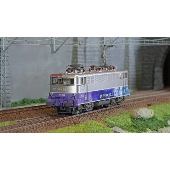 MB-201-Ree Modeles MB201 Locomotive électrique BB 16029, En Voyage, Acheres