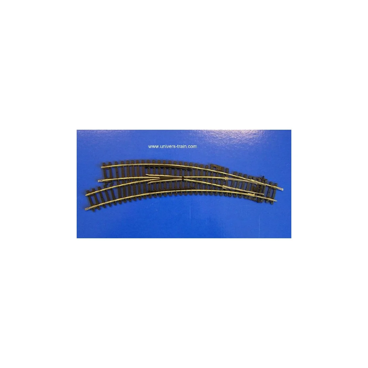 Jouef R 8074 Left-hand curved turnout - Jouef - R8074 Jouef R 8074 Left-hand curved turnout - Jouef - R8074
