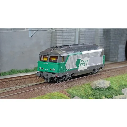MB-168.S-Ree Modeles MB168.S BB 67539 diesel locomotive, Freight livery, Nevers, SNCF, digital sound, smoke