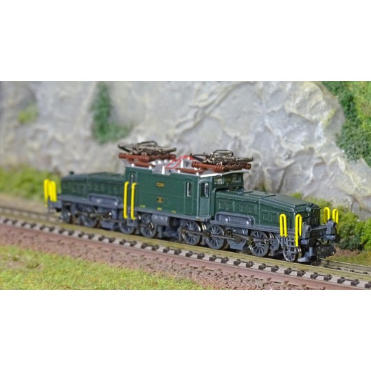 HN2432-Arnold HN2432 Locomotive électrique crocodile Be 6/8 II 132658, SBB, livrée vert