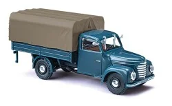 Busch 52352 Véhicule Camion Framo V901/2 bleu, bâché Busch véhicule Busch_52352 - 1