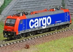 MiniTrix 16876 Re 482 Series Electric Locomotive, SNCF, CARGO, Digi...