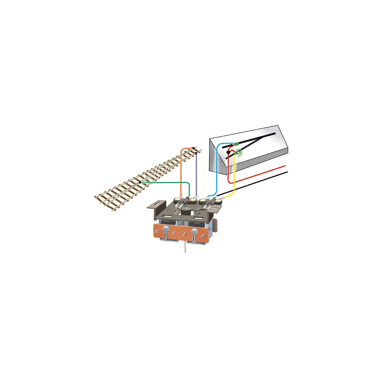 Peco PL15 Contacteur double fin de course pour aiguillage Peco PL10 Peco Peco_PL-15 - 2