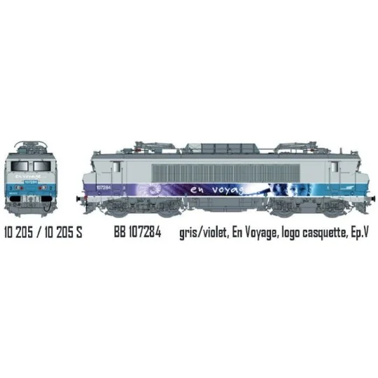 Lsm_10205S-LS Models 10205S SNCF BB 7284 electric locomotive, livery on a journey, digital sound system - Lsm_10205S