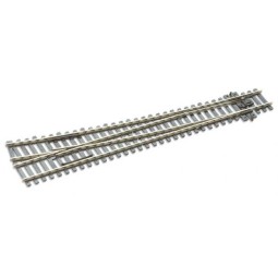Peco SL88 Right-hand turnout 258mm R 1524mm Streamline code 100 - P...