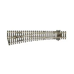 Peco SL92 Right-to-Left Turnout 185mm R 610mm Streamline code 100 -...