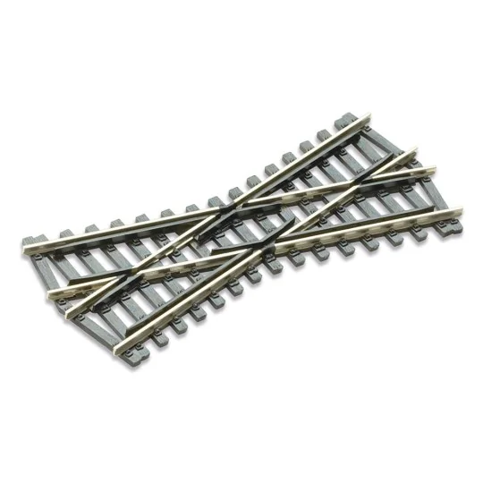 Peco_SL-93-Peco SL93 Short crossover 127mm 24° Streamline code 100