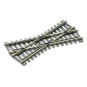 Peco_SL-93-Peco SL93 Short crossover 127mm 24° Streamline code 100