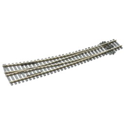 Peco SLE86 Electrofrog Right Curved Turnout 258mm R 1524 & 762mm St...