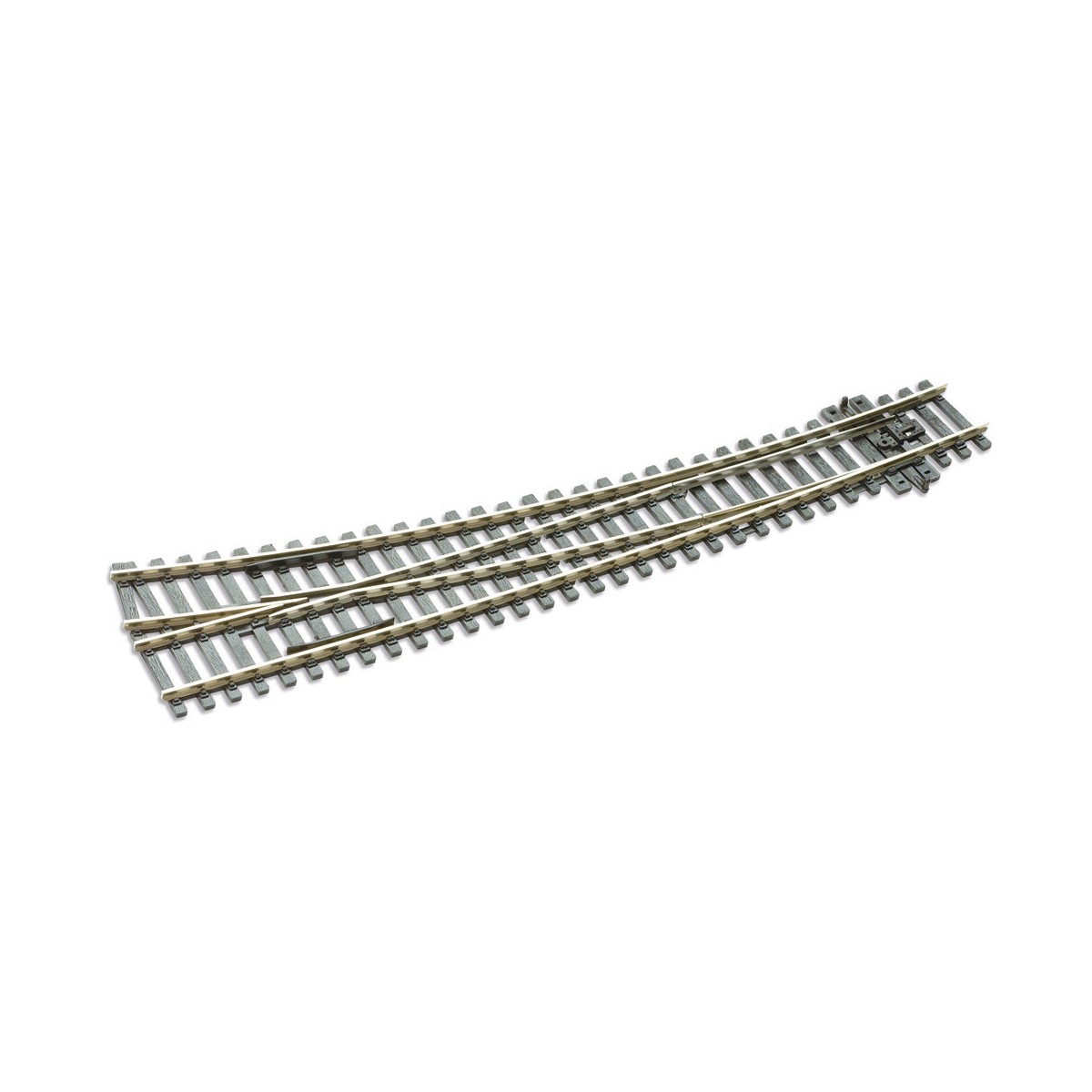 Peco SLE86 Aiguillage courbe à droite electrofrog 258mm R 1524 & 762mm Streamline code 100 Peco Peco_SL-E86 - 1