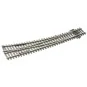 Peco_SL-E86-Peco SLE86 Electrofrog Right Curved Turnout 258mm R 1524 & 762mm Streamline code 100
