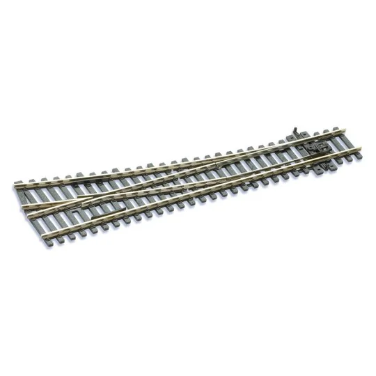 Peco SLE95 Aiguillage droit à droite electrofrog 219mm R 914mm Streamline code 100 Peco Peco_SL-E95 - 1 Peco_SL-E95-Peco SLE95 Aiguillage droit à droite electrofrog 219mm R 914mm Streamline code 100