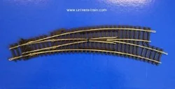 Jouef Hornby R8075 Aiguillage en courbe à droite Jouef R8075 - 1