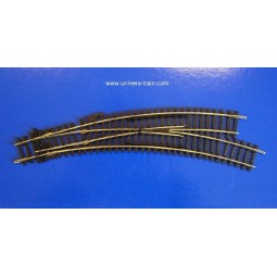 Jouef R 8075 Right-hand curved turnout - Jouef - R8075