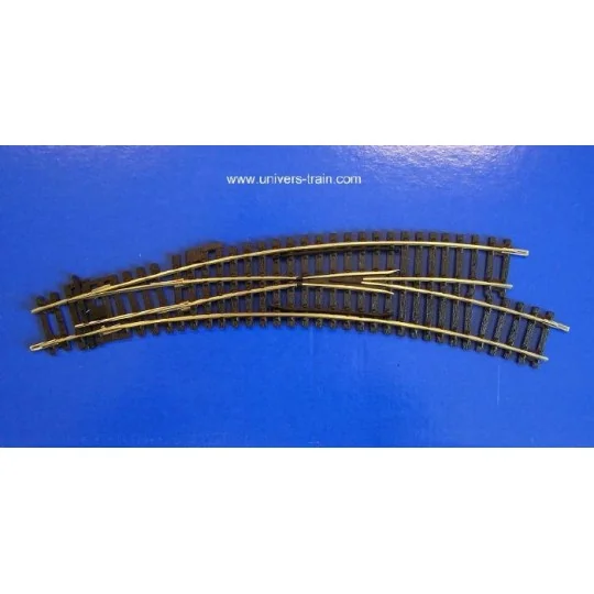 Jouef R 8075 Right-hand curved turnout - R8075 R8075-Jouef R 8075 Right-hand curved turnout - R8075