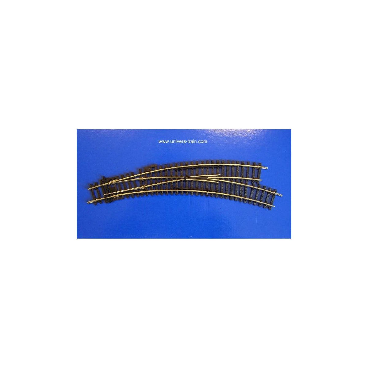 Jouef R 8075 Right-hand curved turnout - Jouef - R8075 Jouef R 8075 Right-hand curved turnout - Jouef - R8075