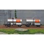 WB-716-Ree Models WB716 Set of 2 OCEM 29 tank wagons, SNCF, metal chassis, black, VINTRANSPORT GENEVE