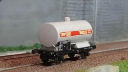 Ree modeles WB712 Wagon citerne OCEM 29, SNCF, gris châssis noir, COMPTOIR FRANÇAIS Ree Modeles WB-712 - 1