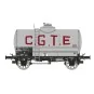 Ree Models WB717 OCEM 29 Tank Wagon, SNCF, Metal, Black Chassis, CGTE WB-717-Ree Models WB717 OCEM 29 Tank Wagon, SNCF, Metal, Black Chassis, CGTE