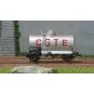 Ree Models WB717 OCEM 29 Tank Wagon, SNCF, Metal, Black Chassis, CGTE WB-717-Ree Models WB717 OCEM 29 Tank Wagon, SNCF, Metal, Black Chassis, CGTE
