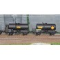 WB-722-Ree modeles WB722 Set de 6 wagons citernes OCEM 29 COLLECTION, SNCF, SHELL
