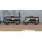 WB-722-Ree Models WB722 Set of 6 OCEM 29 Tank Wagons COLLECTION, SNCF, SHELL