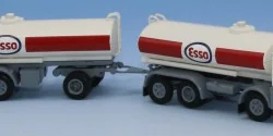 Brekina 58456 Camion Fiat 690 Millepiedi citerne avec remorque citerne 4 essieux, "ESSO" Sai SAI_58456 - 1