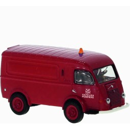 Brekina 3714 Renault Goélette Van, Fire Brigade - Sai_3714