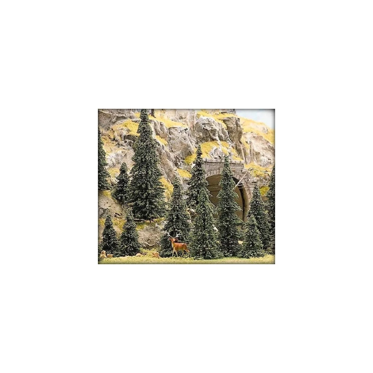 Busch 6106 Blister de 2 sapins, hauteur de 135 mm Busch Busch_6106 - 1 Busch 6106 Blister de 2 sapins, hauteur de 135 mm Busch Busch_6106 - 1