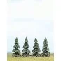 Busch_6100-Busch 6100 Blister de 4 sapins, hauteur de 55 mm
