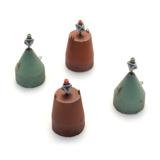 Arti_387.495-Artitec 387.495 Petites bouées ligne de flottaison (x4)