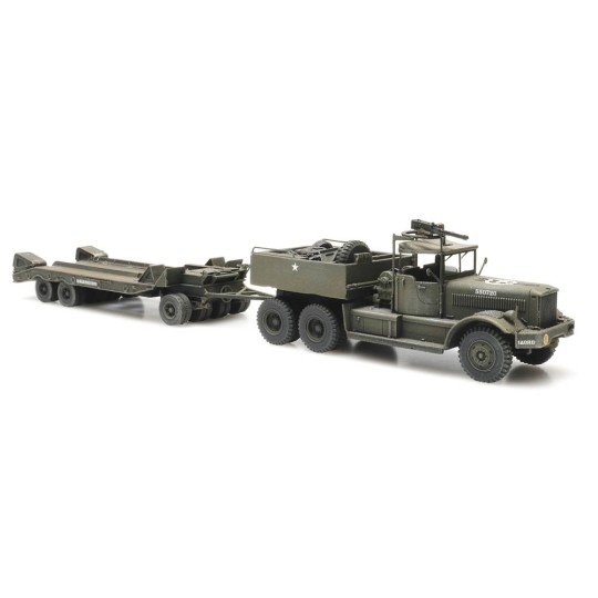 Arti_6870280-Artitec 6870280 Camion M19 Diamond T avec remorque US Army