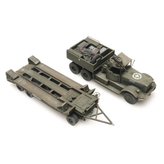 Arti_6870280-Artitec 6870280 Camion M19 Diamond T avec remorque US Army