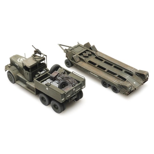 Arti_6870280-Artitec 6870280 Camion M19 Diamond T avec remorque US Army