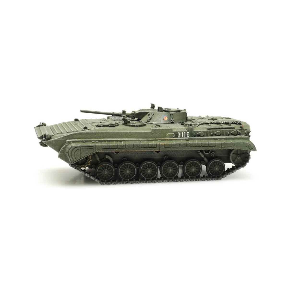 Artitec 6870289 BMP1 NVA Green Rail Transport Tank - Arti_6870289
