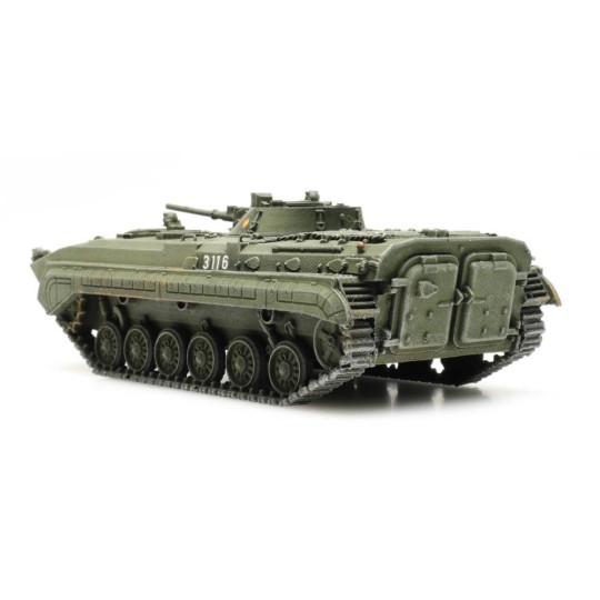 Arti_6870289-Artitec 6870289 Char BMP1 NVA transport ferroviaire vert
