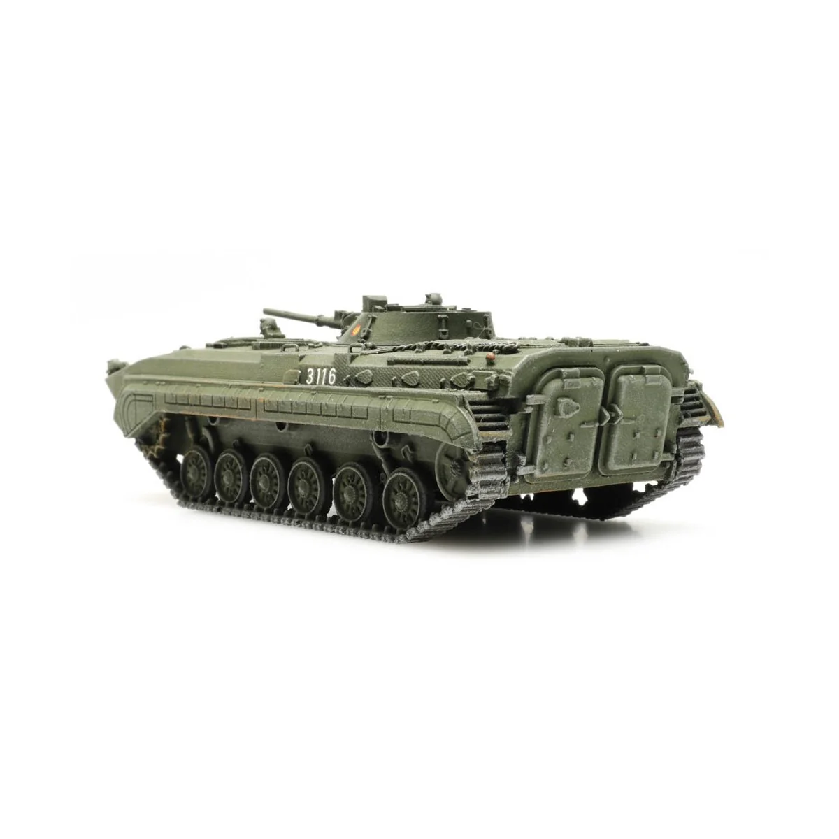 Artitec 6870289 BMP1 NVA Green Rail Transport Tank Artitec 6870289 BMP1 NVA Green Rail Transport Tank