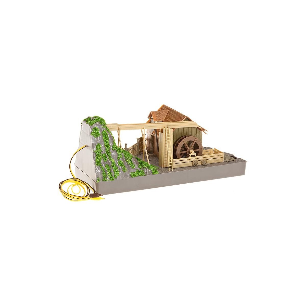 Faller 130225 Model Kit, Watermill, with Waterwheel - Faller_130225