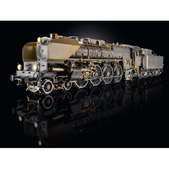 Marklin_55089-Marklin 55089 Locomotive à vapeur 241 A 58, version Technologie, SNCF, digitale sonore, echelle 1