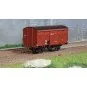 Ree models WB736 PLM 20 T covered produce wagon, red Sideros, PLM WB-736-Ree models WB736 PLM 20 T covered produce wagon, red Sideros, PLM