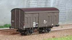 Ree modeles WB741 Wagon Primeur ex-couvert PLM 20 T « VB », brun wagon 540, SNCF Ree Modeles WB-741 - 1