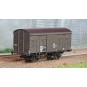 WB-741-Ree models WB741 Ex-covered PLM 20 T "VB" produce wagon, brown wagon 540, SNCF