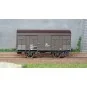 WB-741-Ree models WB741 Ex-covered PLM 20 T "VB" produce wagon, brown wagon 540, SNCF