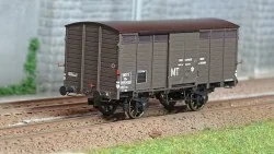 Ree modeles WB742 Wagon Primeur ex-couvert PLM 20 T « MT », brun wagon 540, SNCF Ree Modeles WB-742 - 1