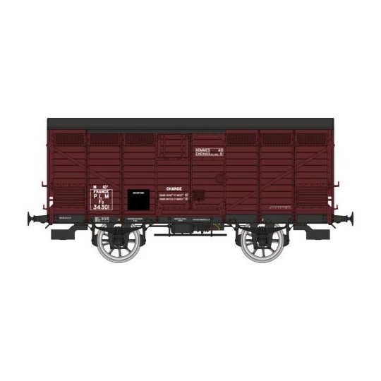 WB-744-Ree models WB744 Fresh Produce Wagon Type 2 ex-10T PLM, Sideros red, SNCF