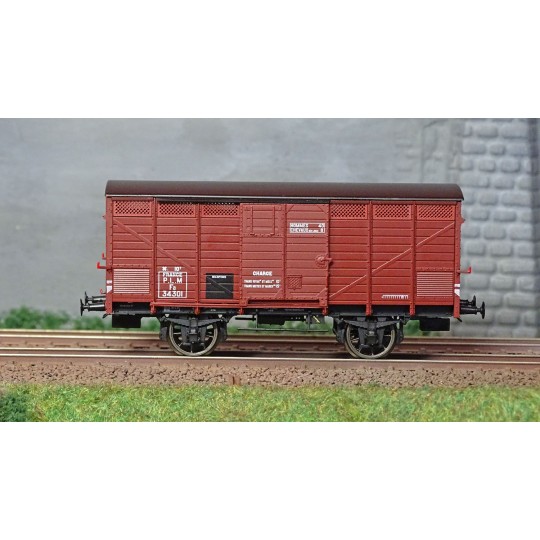 WB-744-Ree models WB744 Fresh Produce Wagon Type 2 ex-10T PLM, Sideros red, SNCF