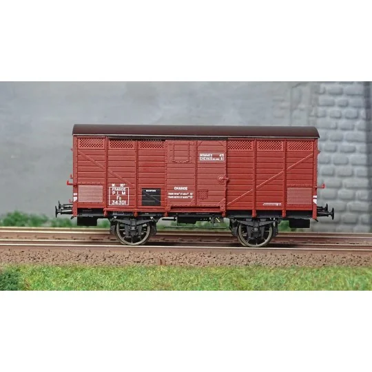 WB-744-Ree models WB744 Fresh Produce Wagon Type 2 ex-10T PLM, Sideros red, SNCF