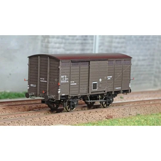 WB-746-Ree models WB746 Fresh Produce Wagon Type 3 ex-10T PLM, brown 540, SNCF